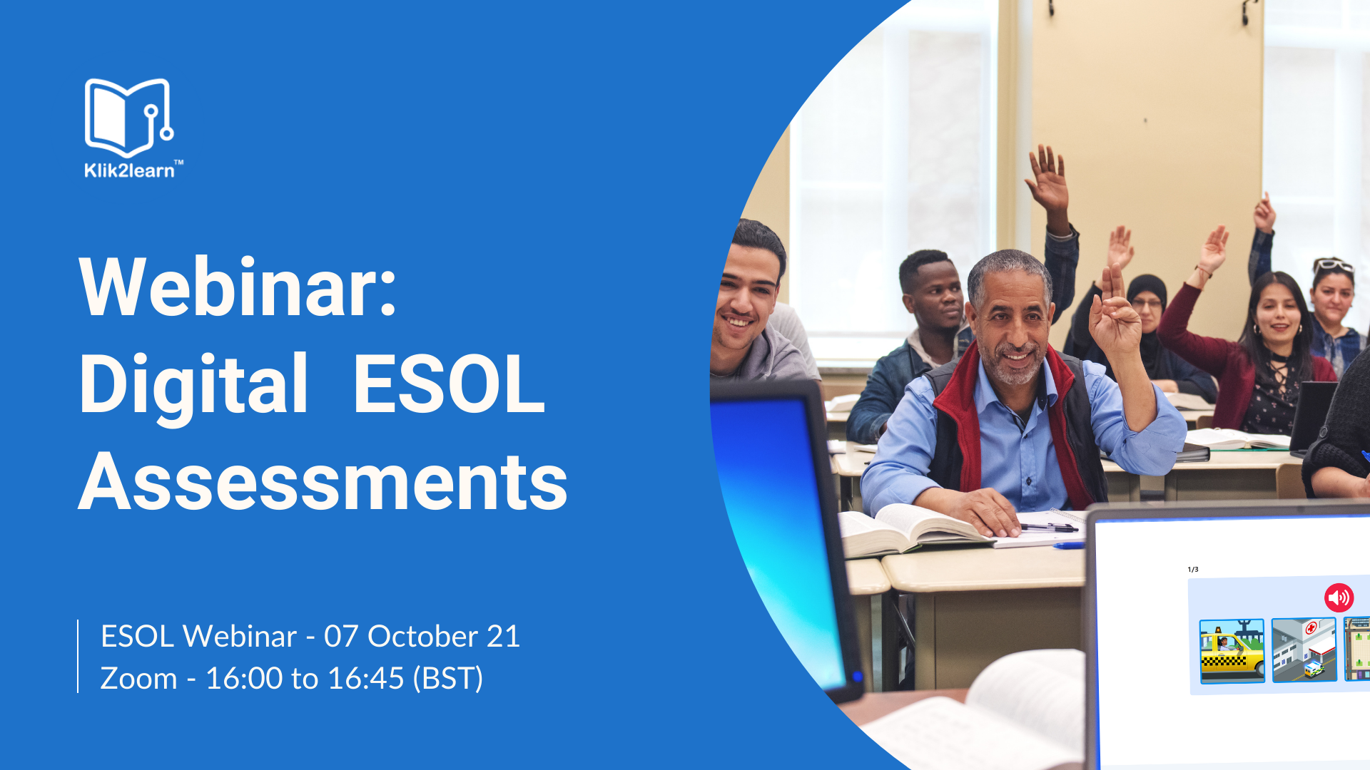 Webinar on Digital ESOL Assessments